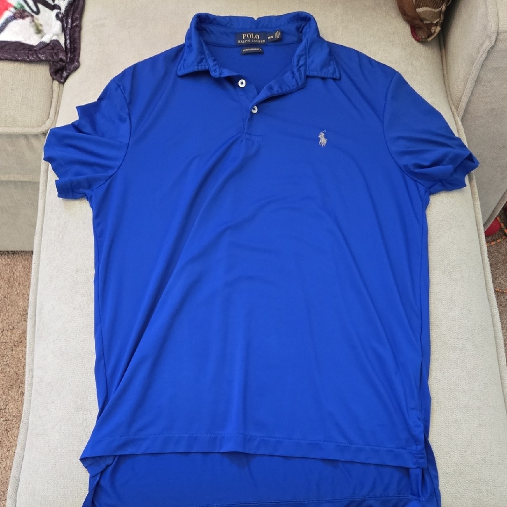 Polo by Ralph Lauren Men's Blue Polo Shirt